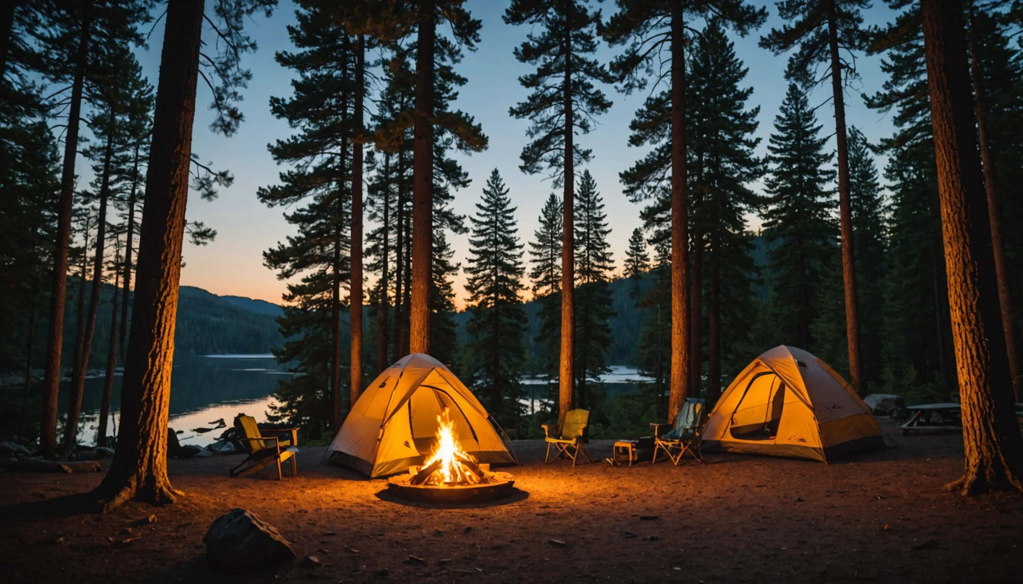 emplacement de camping