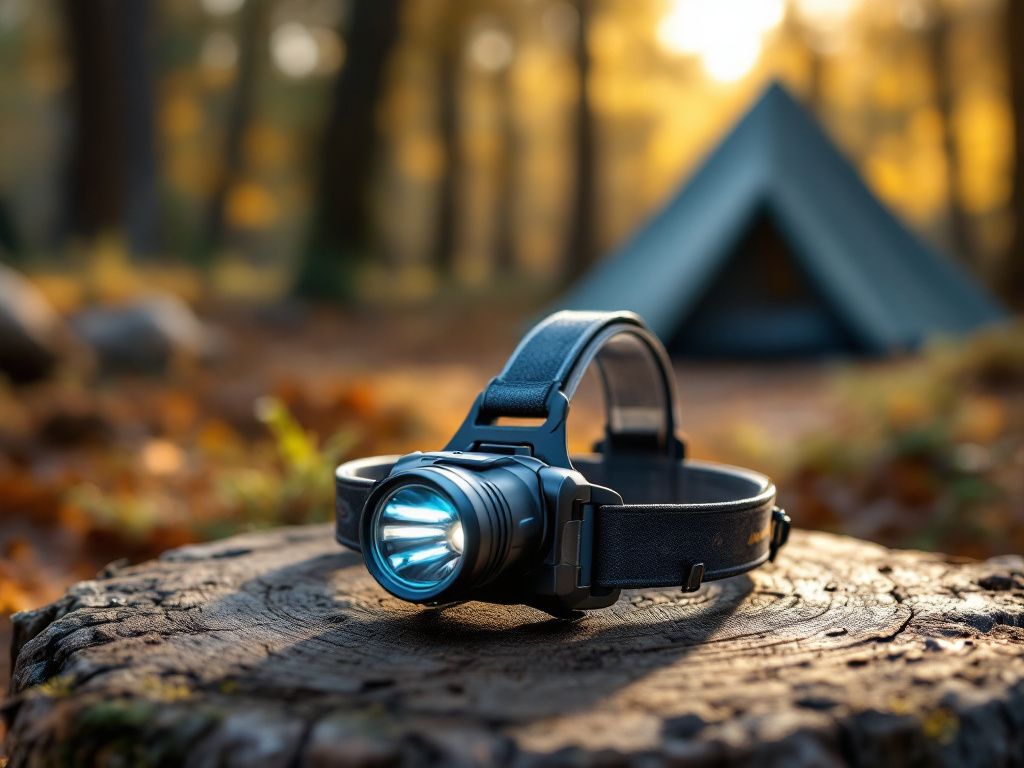 Lampe frontale à LED